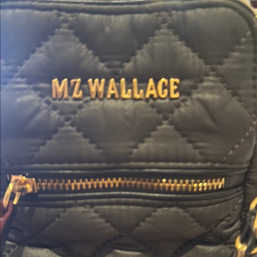 MZ Wallace Black Quilted Crossbody Bag - Picture 3 of 7